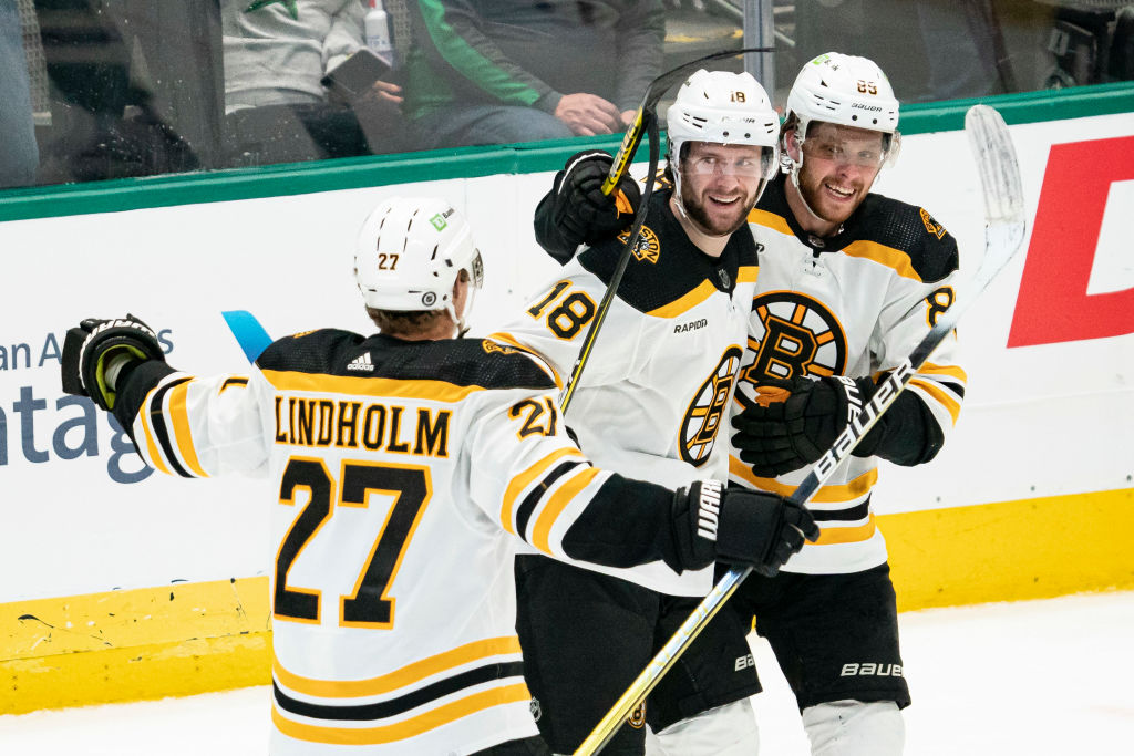 bruins vs sharks