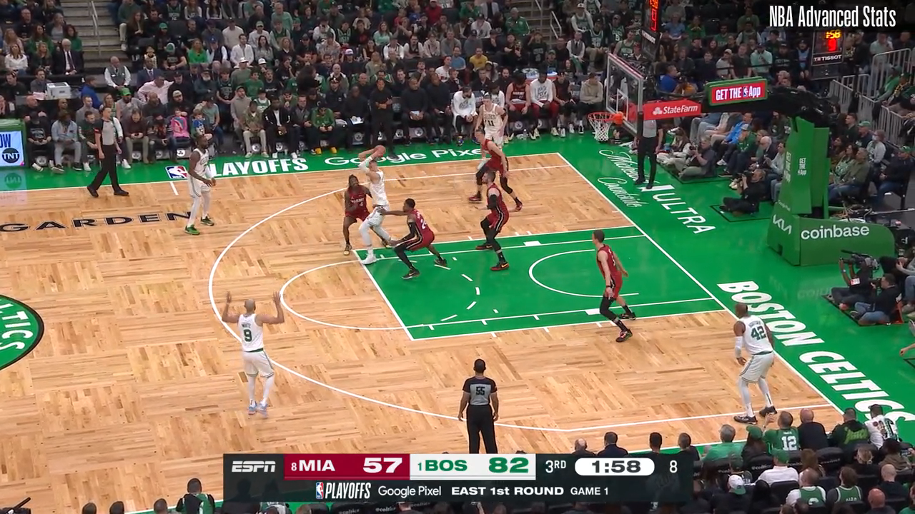 Video breakdown: How the Celtics bigs and shooting make it almost  impossbile for Miami to play zone defense