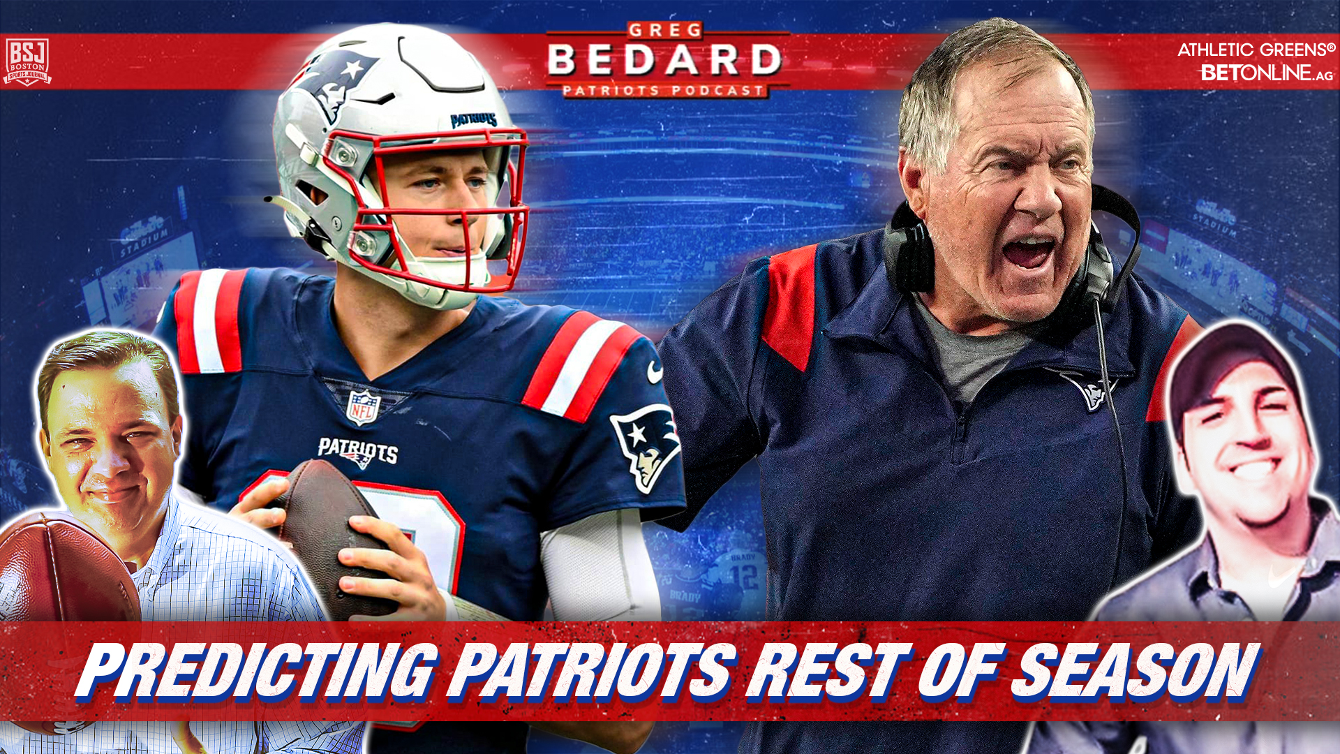.@athleticgreens Podcast & Video: Bedard Patriots Pod - Predicting the ...