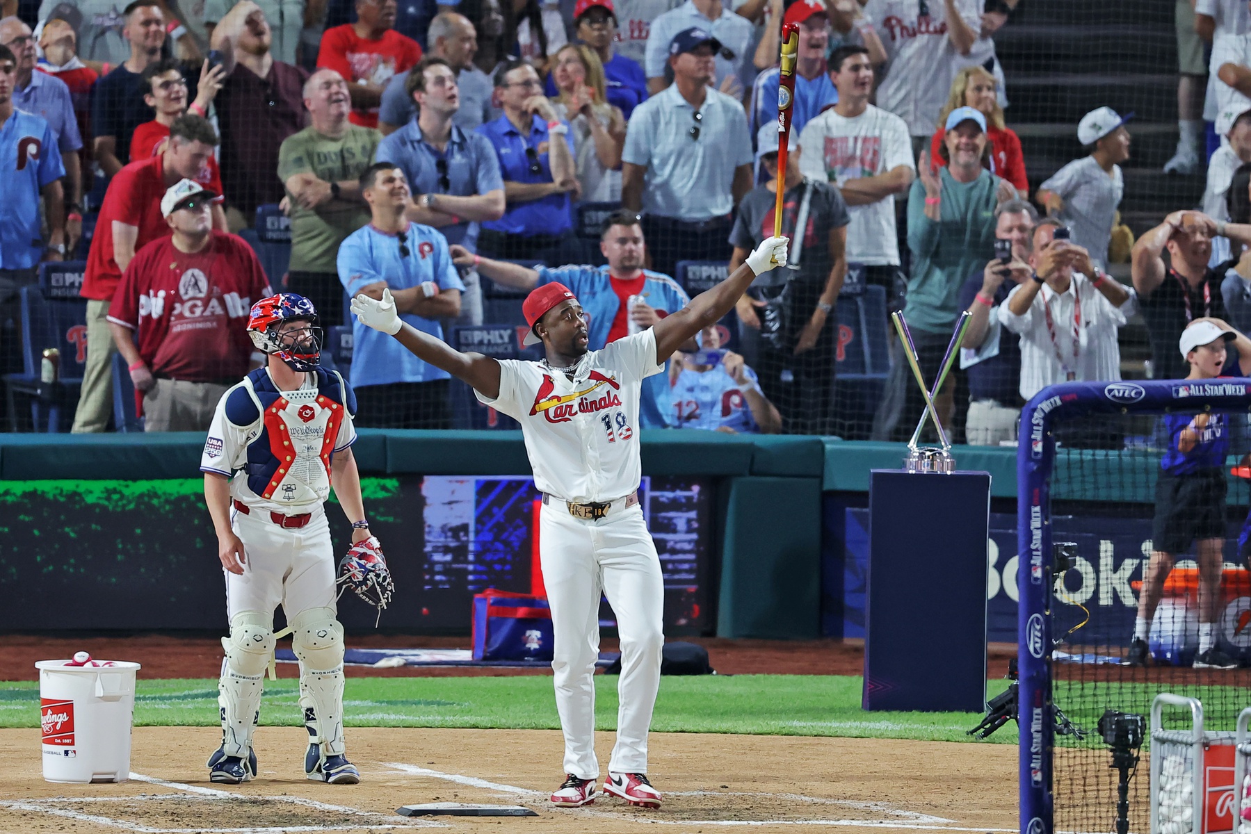 Cardinals’ Jordan Walker wins Home Run Derby, Red Sox’ Willson Contreras embraces villain role in Philadelphia Cardinals’ Jordan Walker wins Home Run Derby, Red Sox’ Willson Contreras embraces villain role in Philadelphia