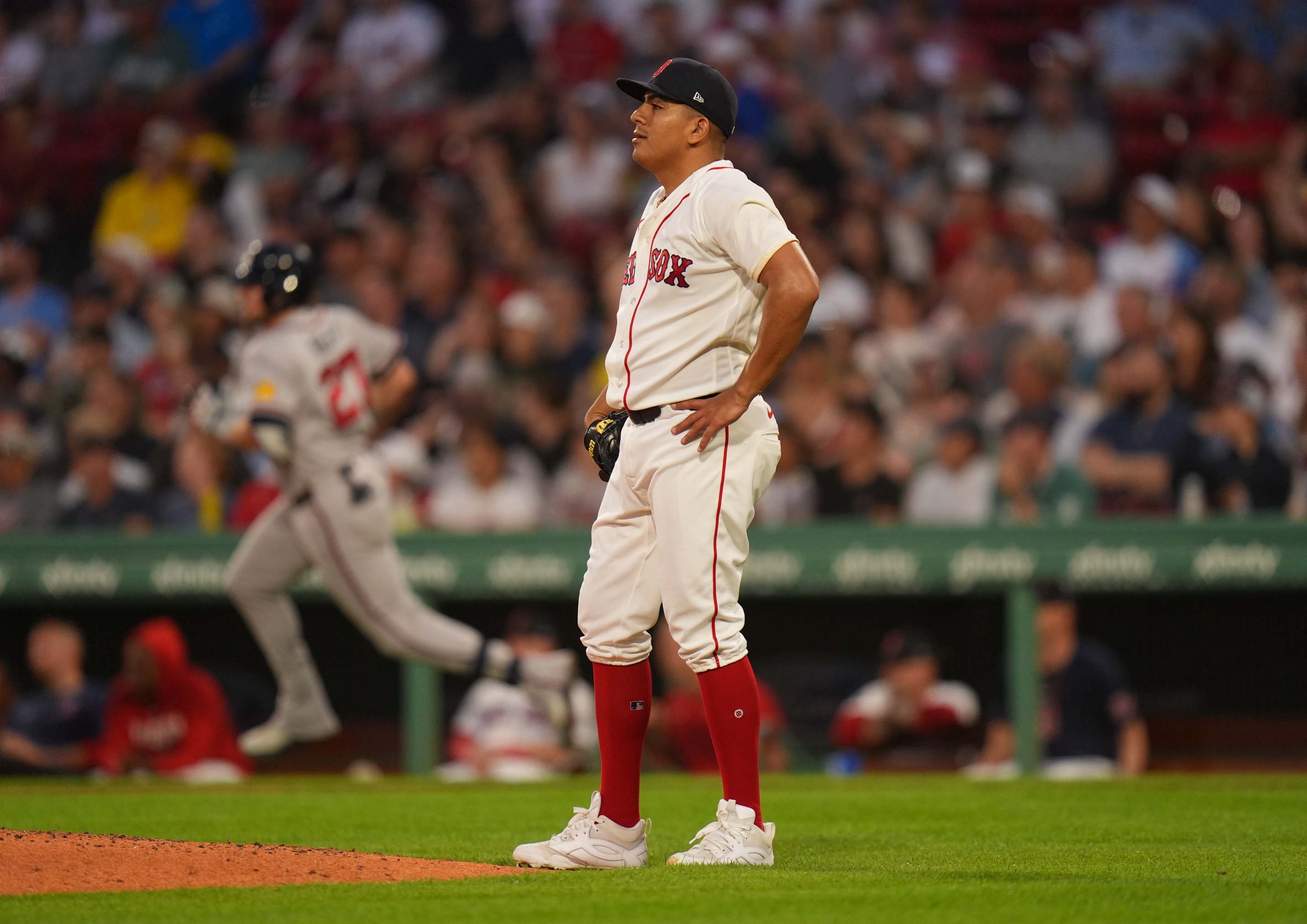 Red Sox rally falls short as Braves hand Boston fourth straight loss Red Sox rally falls short as Braves hand Boston fourth straight loss