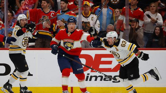 Marchand spearheading Bruins' leadership without Bergeron, Krejci taken at BSJ Headquarters (Bruins)