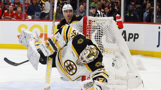 Donnelly: The cases for and against moving Linus Ullmark taken at BSJ Headquarters (Bruins)