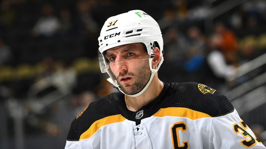 Patrice Bergeron keeping an open mind regarding his future as B’s contention window hangs in balance taken at Pinehills Golf Club (Bruins)