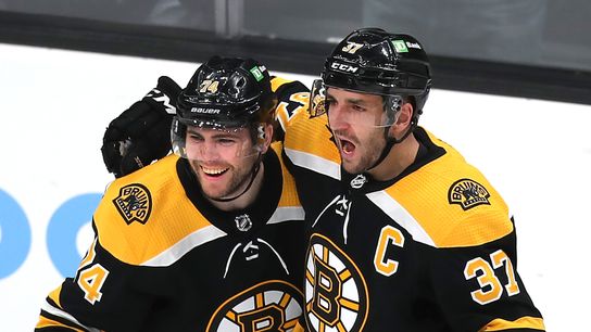 NHL Notebook: What will Bruins’ lineup look like on Opening Night?  taken at BSJ Headquarters (Bruins)