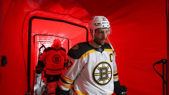 Bruins playoff notebook: Bergeron out for Game 2 vs. Panthers; Hall coming along in return taken at BSJ Headquarters (Bruins)