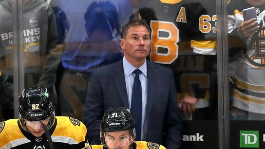 Bruce Cassidy reportedly hired as head coach of Vegas Golden Knights taken at BSJ Headquarters (Bruins)