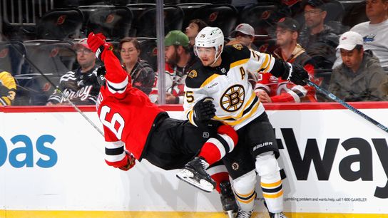 Tough cuts await, starting spots still up for grabs & more takeaways from Bruins’ preseason loss to Devils  taken at BSJ Headquarters (Bruins)