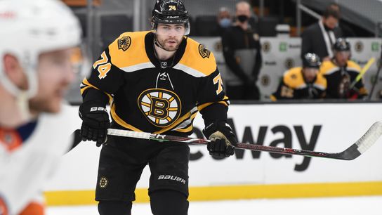 Jake DeBrusk reportedly rescinds trade request  taken at BSJ Headquarters (Bruins)