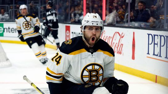 Why Jake DeBrusk might be the most consequential player in the Bruins’ top-6 unit this season taken at BSJ Headquarters (Bruins)
