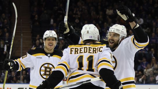 From waiver wire to Bergeron’s line, Nick Foligno’s redemption tour takes center stage at Madison Square Garden taken at Madison Square Garden (Bruins)