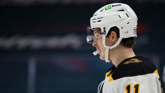 NHL Notebook: Trent Frederic ready to take on larger role for Bruins in 2023-24 taken at BSJ Headquarters (Bruins)