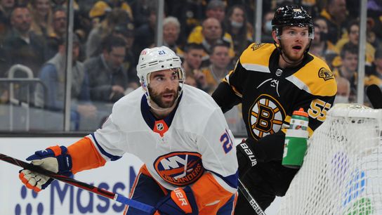 Growing pains on blue line come back to hurt Bruins in OT loss to Isles  taken at TD Garden (Bruins)