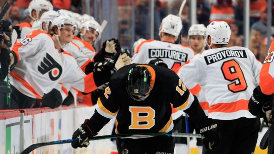 BSJ Game Report: Flyers 6, Bruins 3 - Swayman, defense falter in Philly  taken at BSJ Headquarters (Bruins)
