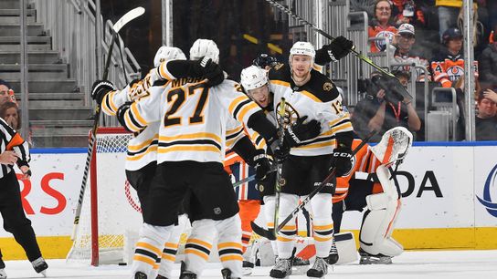 Why Matt Grzelcyk was far from only Bruin breathing a sigh of relief after game-winning tally taken at BSJ Headquarters (Bruins)