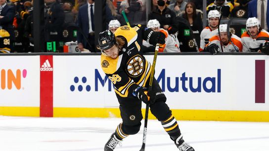 With David Pastrnak still sidelined, how else can Bruins give slumping power play a boost? taken at BSJ Headquarters (Bruins)