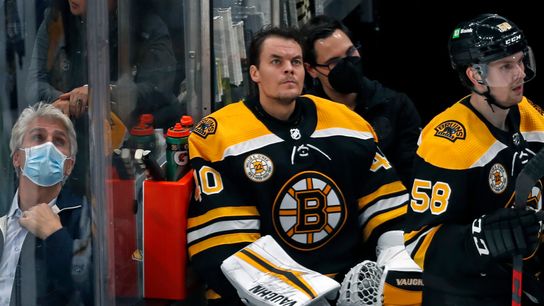 Gauging the Panic-Meter: Is Carolina’s beatdown of Bruins a one-off, or an ominous sign for Boston’s defense? taken at BSJ Headquarters (Bruins)