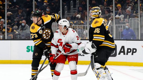Why the Bruins aren’t fretting any playoff matchups - even against the Hurricanes taken at Warrior Ice Arena (Bruins)
