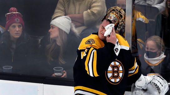 With Tuukka Rask’s return hitting a snag, how do Bruins untangle this mess in net? taken at BSJ Headquarters (Bruins)