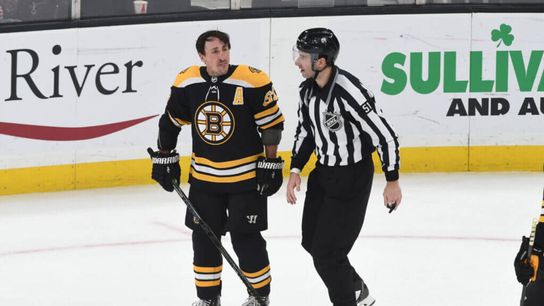 Brad Marchand suspended 6 games for outburst against Tristan Jarry taken at BSJ Headquarters (Bruins)