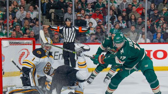 BSJ Game Report: Wild 4, Bruins 2 - Shorthanded Bruins fall in chippy contest against Minnesota taken at BSJ Headquarters (Bruins)
