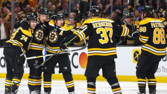 Ryan: With shorthanded Bruins ‘against the rope’, Brad Marchand picked a great time to deliver masterclass performance taken at TD Garden (Bruins)