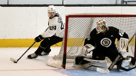 NHL Notebook: 10 observations from Bruins Development Camp taken at Warrior Ice Arena (Bruins)