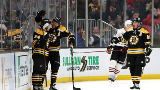 Jack Ahcan rides the roller coaster that comes with life in NHL  taken At TD Garden (Bruins)