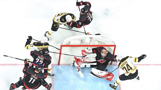 Ryan: Bruins have more pressing issues than a switch in net for Game 2 against Carolina taken at BSJ Headquarters (Bruins)