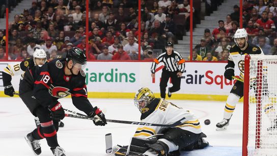 After playing with fire, Bruins defense finally gets burned against Senators taken at BSJ Headquarters (Bruins)