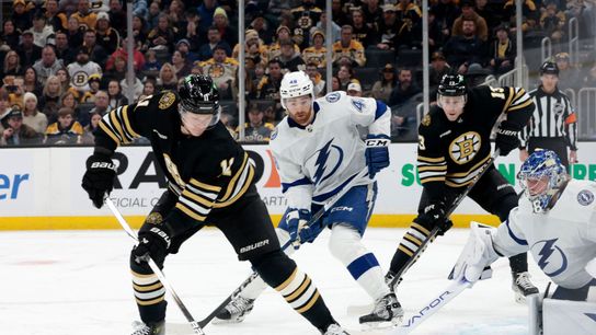 NHL Notebook: Trent Frederic bringing the power to the B's taken at TD Garden (Bruins)
