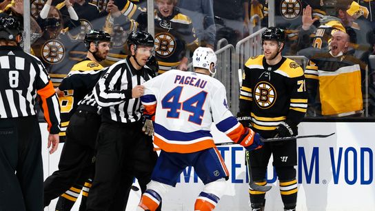 Islanders 4, Bruins 3 (OT) - Isles tie series up taken at TD Garden (Bruins)