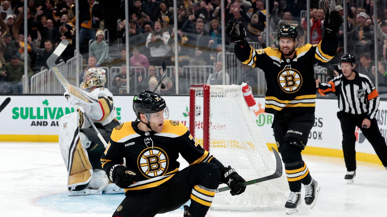 BSJ Game Report: Golden Knights 4, Bruins 3 (SO) - Bruins rally, but