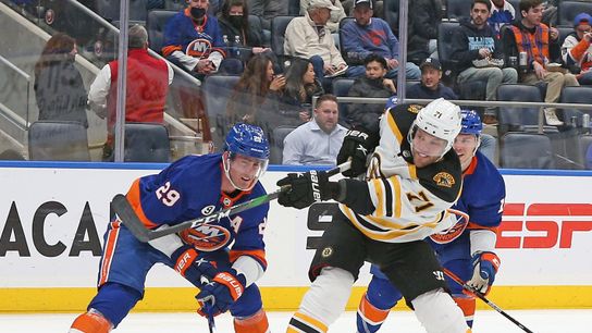 What lessons can slumping Bruins learn from an Islanders team poised to wave white flag? taken in New York City (Bruins)