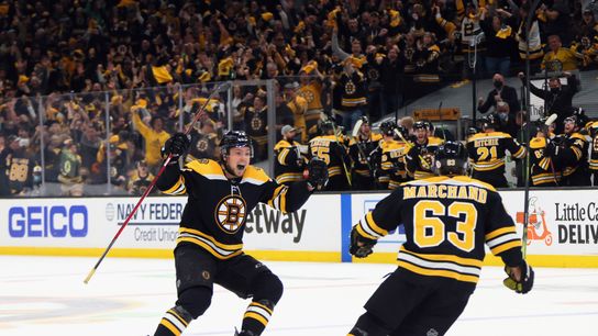 Ryan: Handed keys to top power-play unit, Charlie McAvoy poised to reach 'another level' taken at Warrior Ice Arena (Bruins)