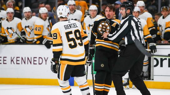 Brad Marchand puts Bruins in a brutal spot with his ill-timed outburst, 6-game suspension  taken at Warrior Ice Arena (Bruins)