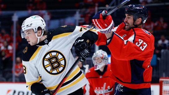 Bruins 4, Caps 3 (OT) - Marchand wins it taken at BSJ Headquarters  (Bruins)