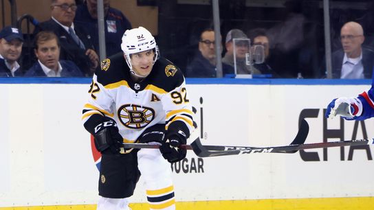 Tomas Nosek might be lone constant on a crowded fourth line - Where do other pieces fit? taken at BSJ Headquarters (Bruins)