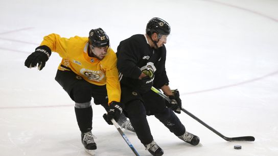 Brad Marchand, Craig Smith placed in COVID-19 protocol taken at Warrior Ice Arena (Bruins)