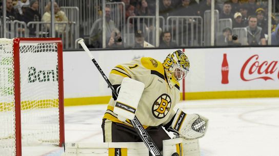 Haggerty: Is Swayman losing the Bruins playoff net? taken at TD Garden (Bruins)