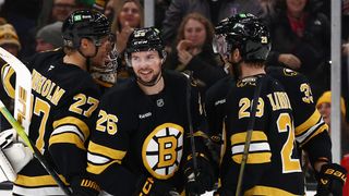 NHL Notebook: Bruins surviving without their star players  taken at TD Garden (Bruins). Photo by Winslow Townson-Imagn Images