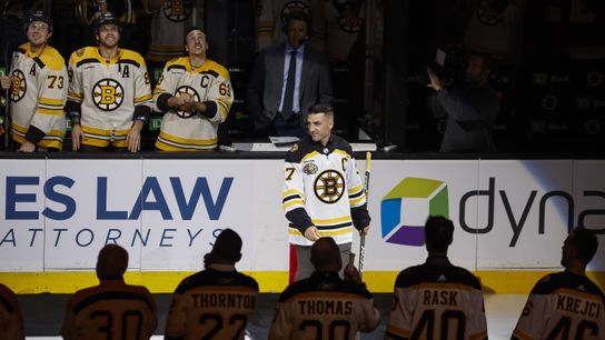 Haggerty: Patriots Bergeron 'humbled' by hockey immortality that awaits at Hall of Fame taken at Warrior Ice Arena (Bruins)