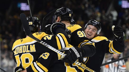 Haggerty: New-look Bruins' line provides Christmas gift taken at TD Garden (Bruins)