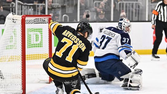 Haggerty: B's second line continues to bring bit of everything  taken at TD Garden (Bruins). Photo by Eric Canha-Imagn Images