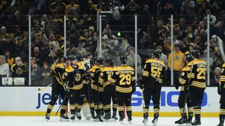 Haggerty: 'Must-win' for scuffling Bruins headed into break taken at TD Garden (Bruins). Photo by Imagn Images