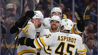 Haggerty: Bruins showing they've got right playoff stuff  taken at BSJ Headquarters (Bruins). Photo by Timothy T. Ludwig-Imagn Images