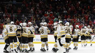 NHL Notes: Bruins finding their road game just in time  taken at TD Garden (Bruins). Photo by Geoff Burke-Imagn Images