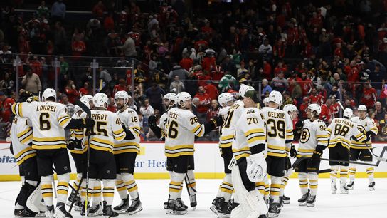NHL Notes: Bruins finding their road game just in time  taken at TD Garden. Photo by Geoff Burke-Imagn Images