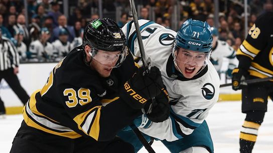 Haggerty: Bruins lagging offensively with 'best players' struggling taken at TD Garden. Photo by Winslow Townson-Imagn Images