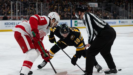 Haggerty: Zacha in the middle of everything for the Bruins taken at TD Garden (Bruins)